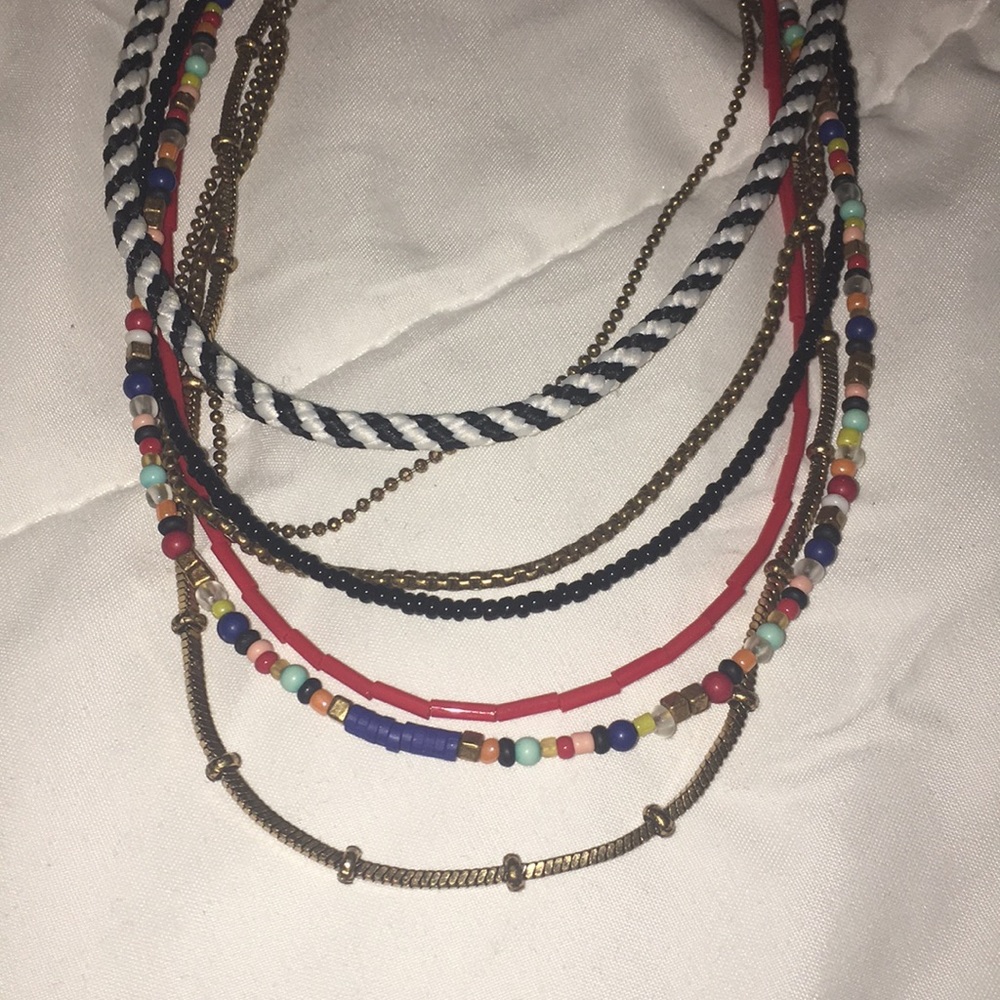 Fun multi layer Necklace - Picture 3 of 3